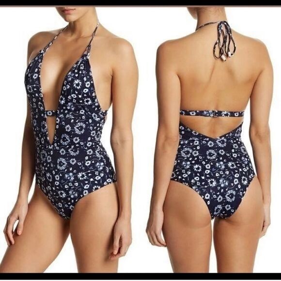 NWTs Tavik Emme One Piece in Medina Blue - Picture 1 of 12